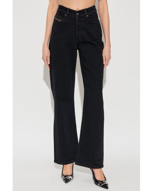 DIESEL Black 1971-D-Sent Straight Leg Jeans