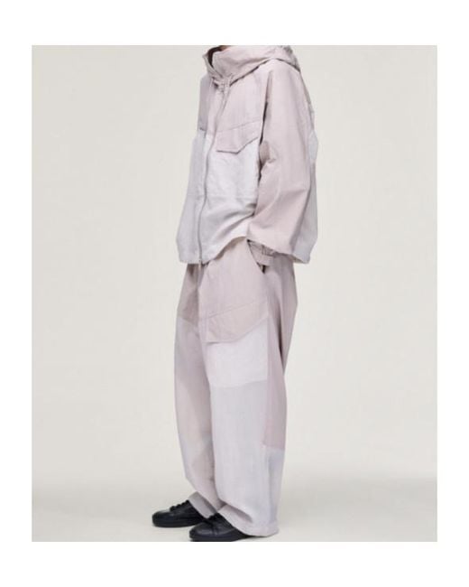 Y-3 Gray Zip-Up Hooded Jacket for men
