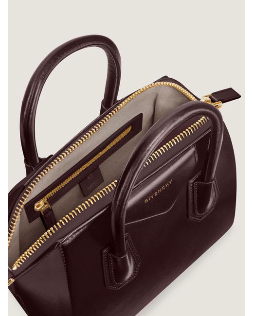 Givenchy Purple Antigona Small Top Handle Bag