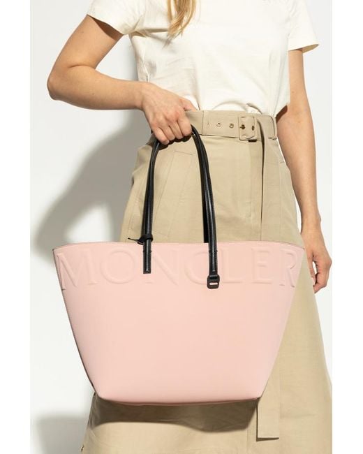 Moncler Pink Very Mini Tote Bag