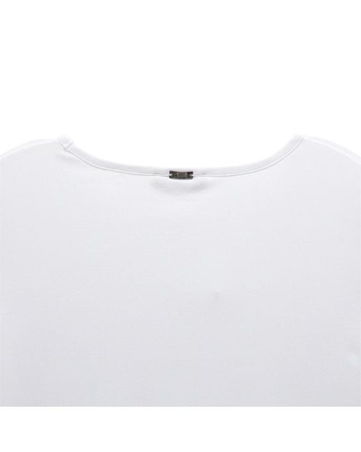 Herno White Interlock Jersey T-Shirt