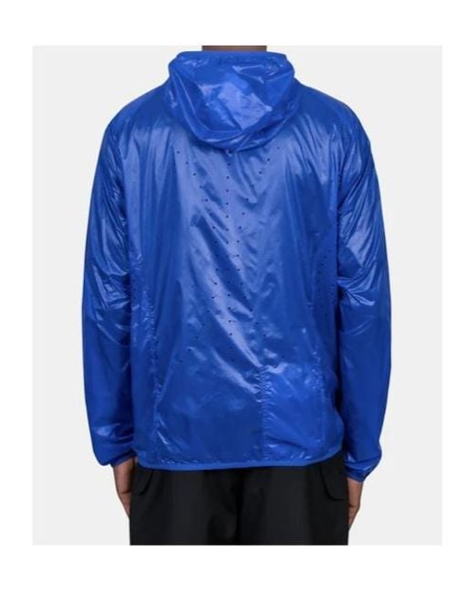 Roa Blue Packable Zipped Jacket for men
