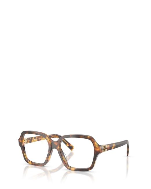 Miu Miu Multicolor Eyewear Square Frame Glasses