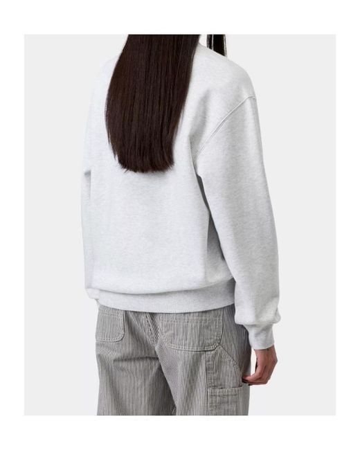 Carhartt White W' Carhartt Sweatshirt