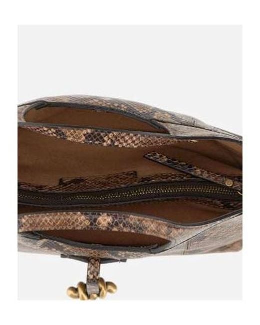 Gianni Chiarini Brown Infinity Shoulder Bag