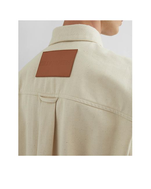 Jil Sander Natural Denim Shirt for men
