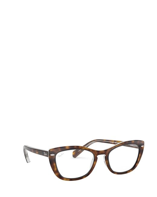 Ray-Ban White Logo Glasses
