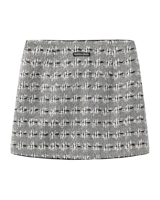 Marissa Chiara Gray Pocket Skirt