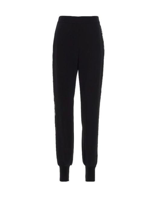 Stella McCartney Black Tapered Leg Trousers