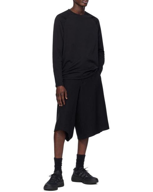 Y-3 Black Subaya Lace-Up Sneakers for men