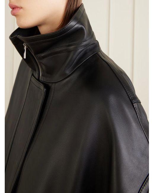 Theory Black Leather Jacket