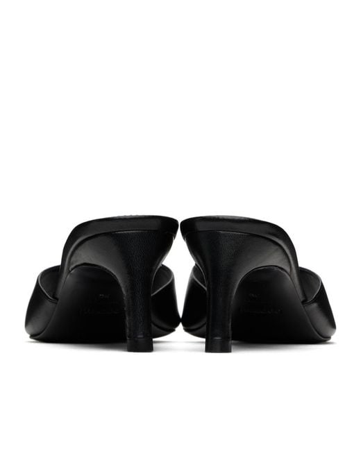 Coperni Black Low Logo High-Heeled Sandals