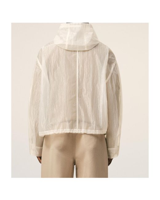 AMI Natural Nylon Zipper Windproof Jacket for men