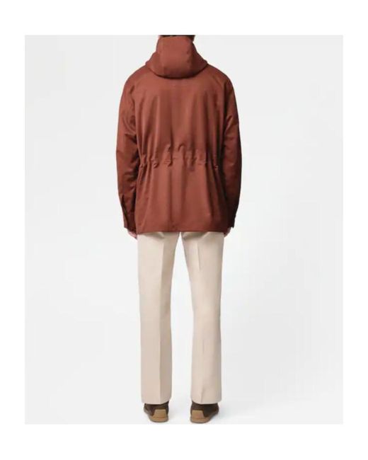 Tod's Red Long-Sleeved Casual Jacket for men