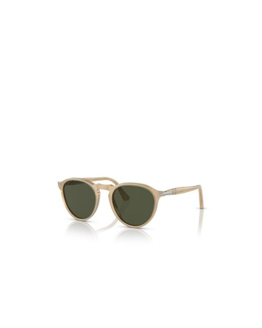 Persol Green Round Frame Sunglasses for men