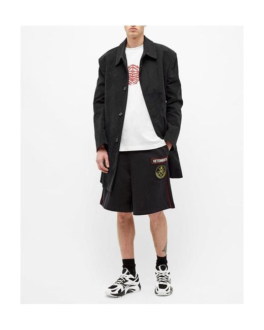 Vetements White Logo Logo Short-Sleeved T-Shirt for men