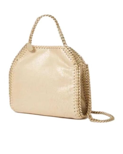 Stella McCartney Natural Falabella Tiny Tote Bag