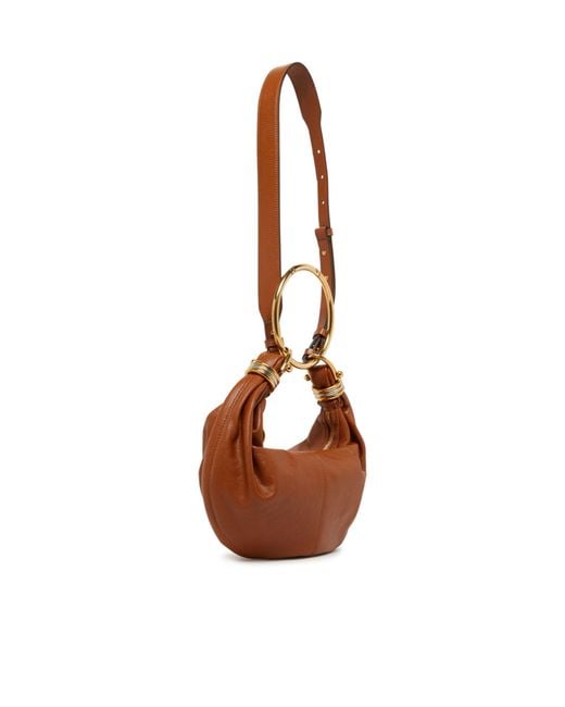 Chloé Brown Hobo Shoulder Bag