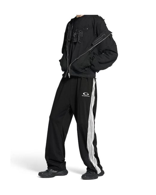 Balenciaga Black Zipped Sweatpants