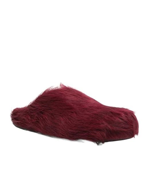 Marni Long-Haired Mules