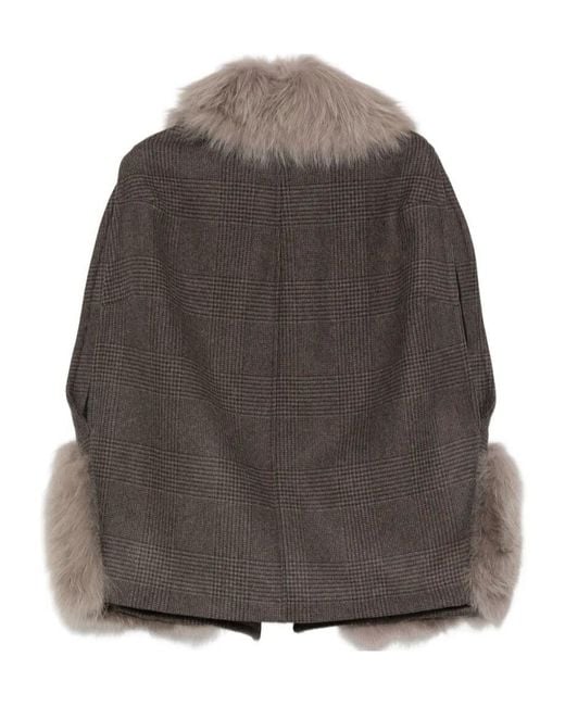 Blancha Brown Prince Of Wales Vest