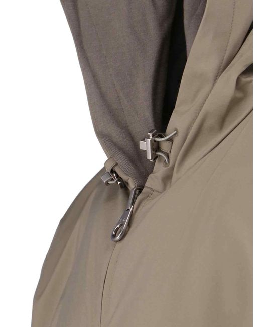 Loro Piana Gray Reversible Jacket for men