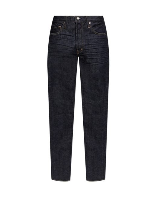 Tom Ford Blue Five-Pockets Jeans for men