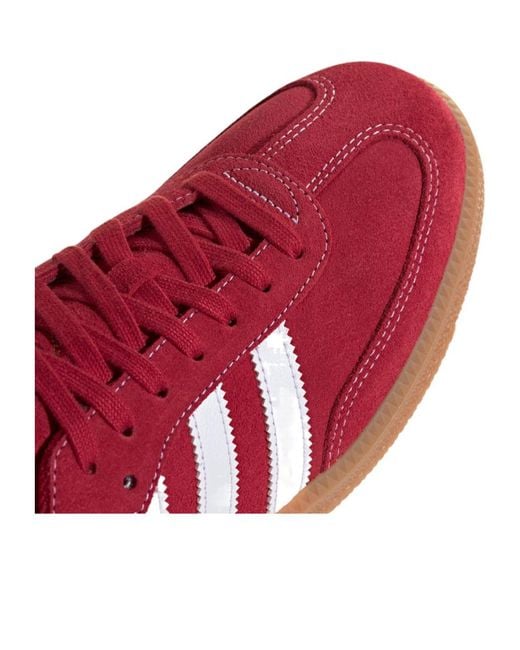 Adidas Originals Red Samba Og Shoes for men