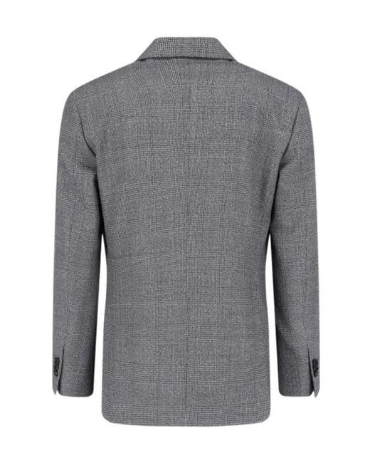 Lardini Gray Long-Sleeve Blazer for men