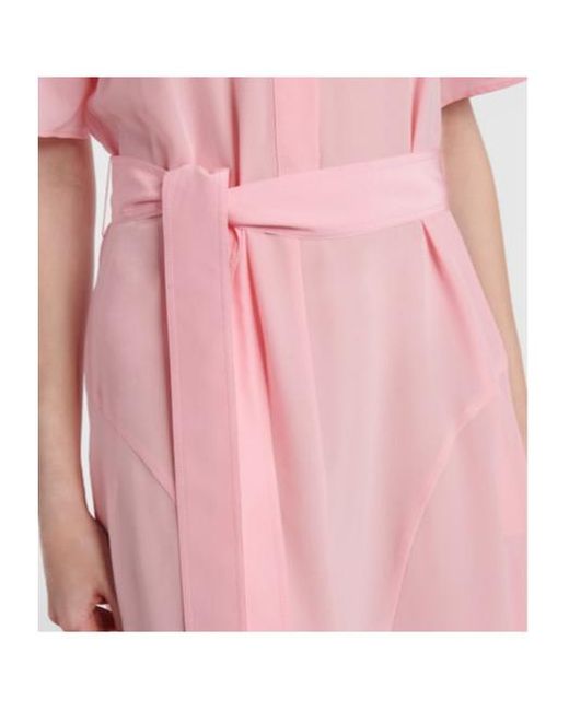 Stella McCartney Pink Iconic Midi Dress