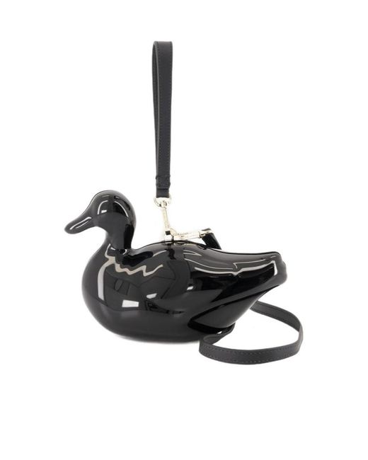 Simone Rocha Black Duck Clutch Bag