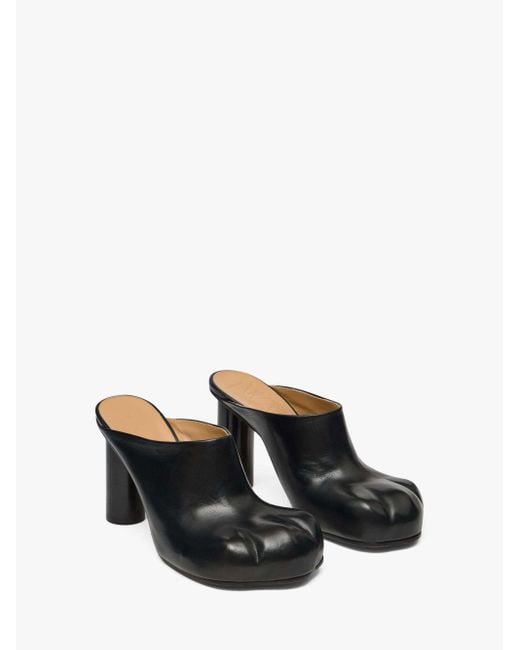 J.W. Anderson Black Paw Heel Mule