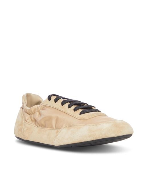 Prada Natural Collapse Sneakers