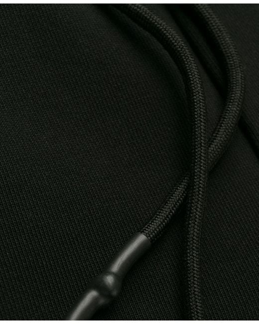 McQ Alexander McQueen Black Logo Ribbon Sweatpants for men