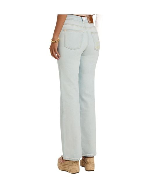 Chloé White High-Waisted Jeans