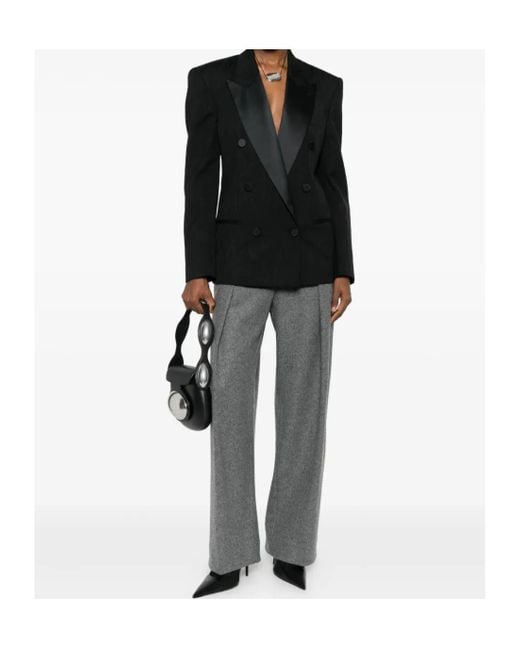 Stella McCartney Black Double Breasted Tailored Blazer