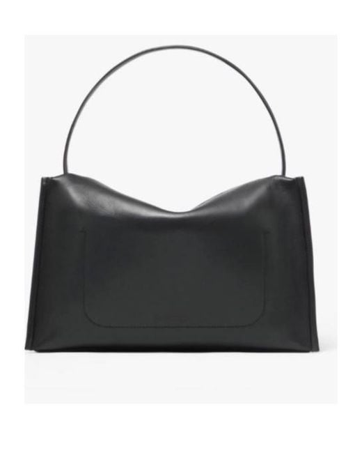 J.W. Anderson Black Large Loafer Shoulder Bag for men