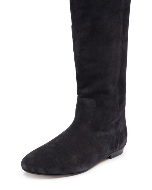 Isabel Marant Black Round Toe Boots