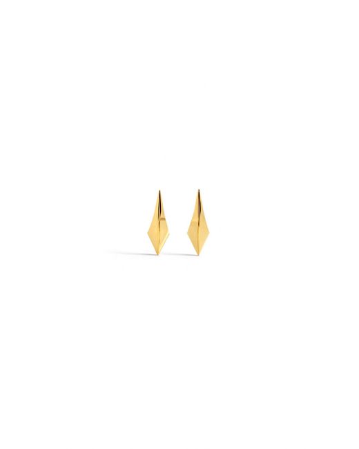 Alaïa Metallic Alaïa Bijoux Sculptural Earrings
