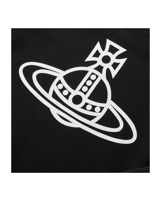 Vivienne Westwood Black Crew Neck Sweater for men
