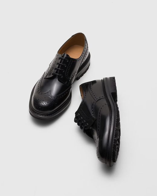 Church's Black Lace-Up Brogues for men