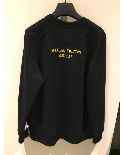 Fendi Blue Logo Print Special Edition Sweater
