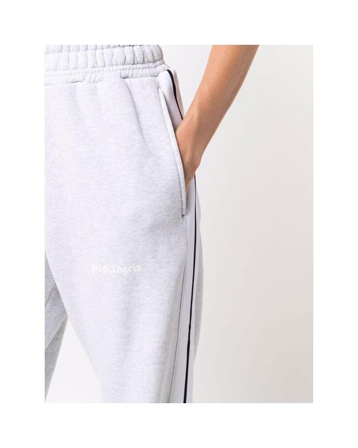 Palm Angels Multicolor Logo-Print Track Pants