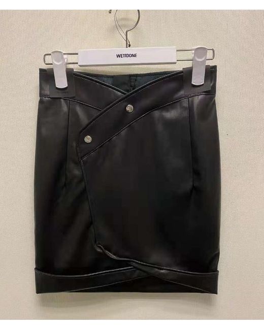 RTA White Zipper Skirt