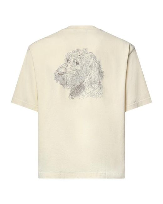 Jacquemus White The Rita T-Shirt for men