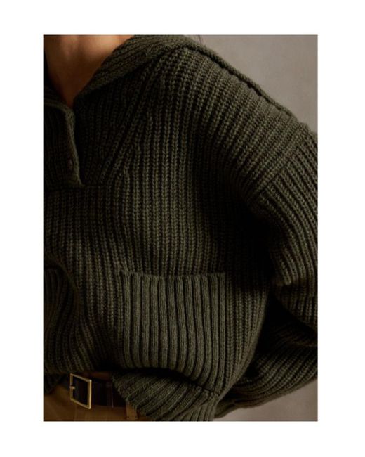 Polo Ralph Lauren Green Long-Sleeved Sweater