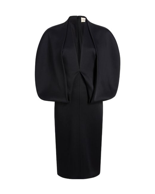 Khaite Black Dakota Dress