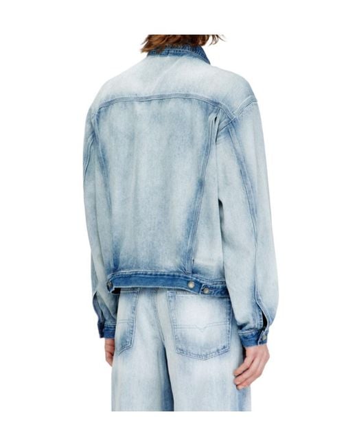 DIESEL Blue D Denver Fsi Denim Jacket for men