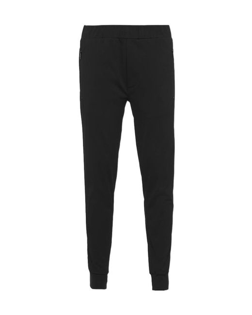 Prada Black Technical Cotton And Re-Nylon Pants for men