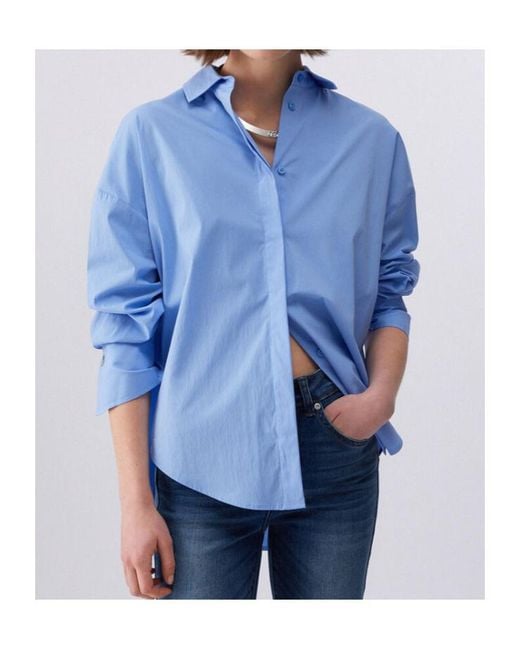 Liu Jo Blue Button Shirt